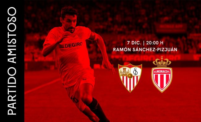 El Sevilla FC-Mónaco se podrá ver en directo en TV a nivel nacional