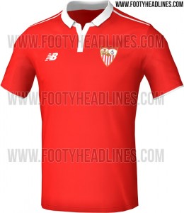 Camiseta Sevilla 16 17 Roja