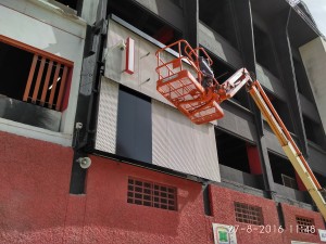 Fachada Estadio Letras