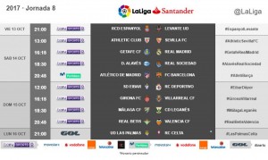 Horario Jornada 8