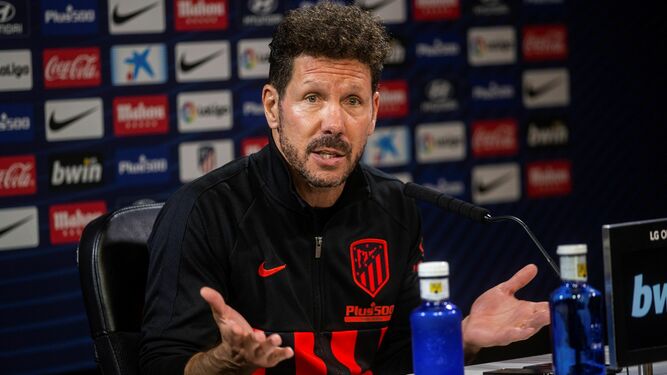 Simeone prensa