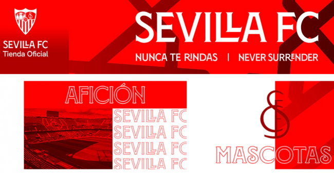 Tienda Oficial Sevilla FC - Tienda Online Sevilla Fútbol Club