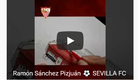 Vídeo: Cómo dibujar el Ramón Sánchez-Pizjuán en 3D - Vamos Mi Sevilla Vídeo: Cómo dibujar el Ramón Sánchez-Pizjuán en 3D - Vamos Mi Sevilla