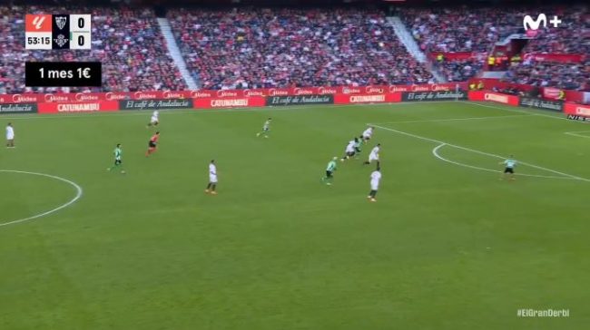 El gran señalado en el primer gol del Betis