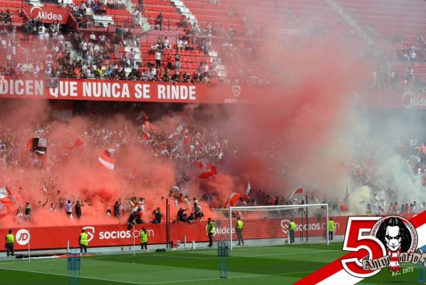 Mensaje de Biris Norte para la previa del derbi