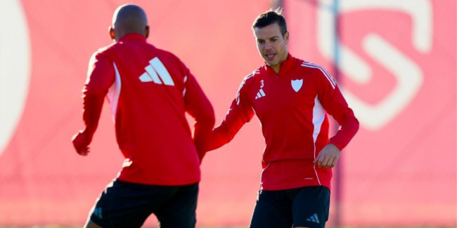 Una gran noticia en el entrenamiento del Sevilla FC