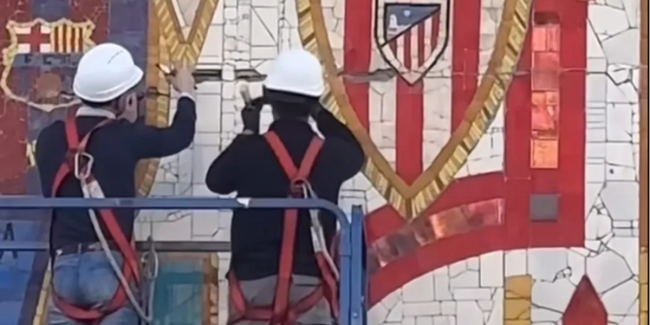El Sevilla FC se pone manos a la obra con el mosaico de preferencia