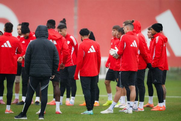 Lluvia de bajas en el entrenamiento de hoy