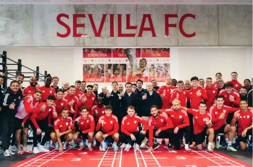 Foto de la Plantilla del Sevilla FC