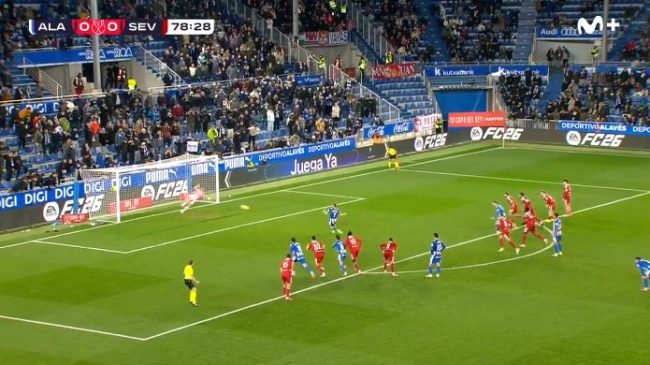 Penalti Alaves Sevilla