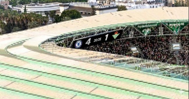 Marcador del Nuevo Villamarin