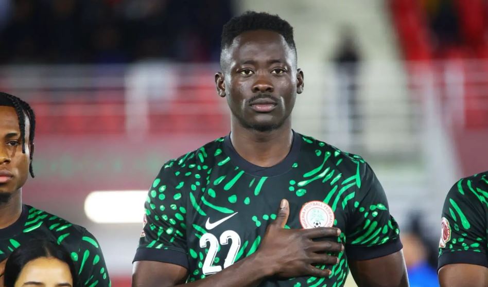 Akor Adams con la selección de Nigeria