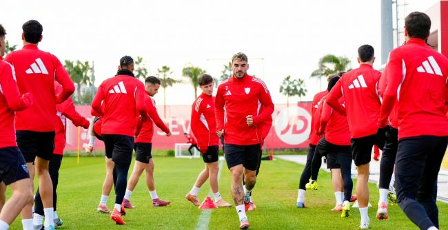 Una vuelta al césped muy esperada y las novedades del entrenamiento