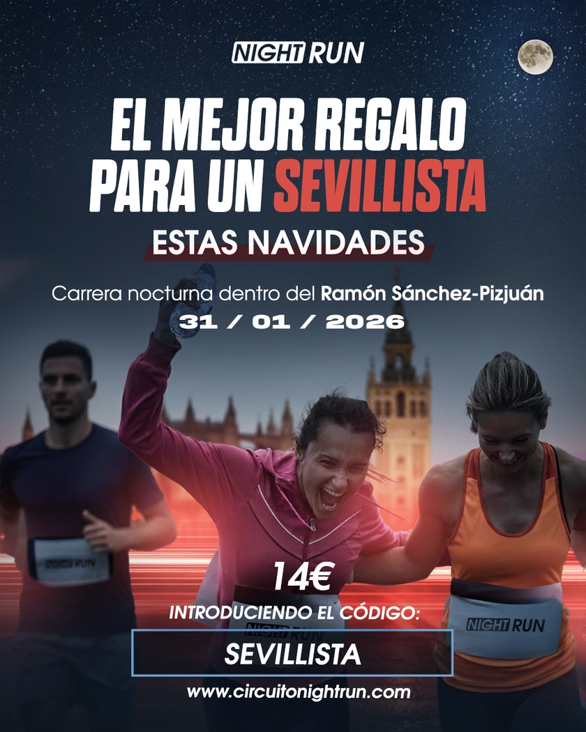 Habrá una carrera nocturna en el Sánchez-Pizjuán 