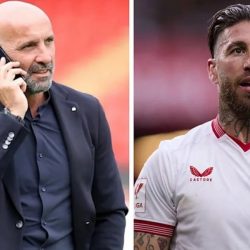 Monchi y Sergio Ramos
