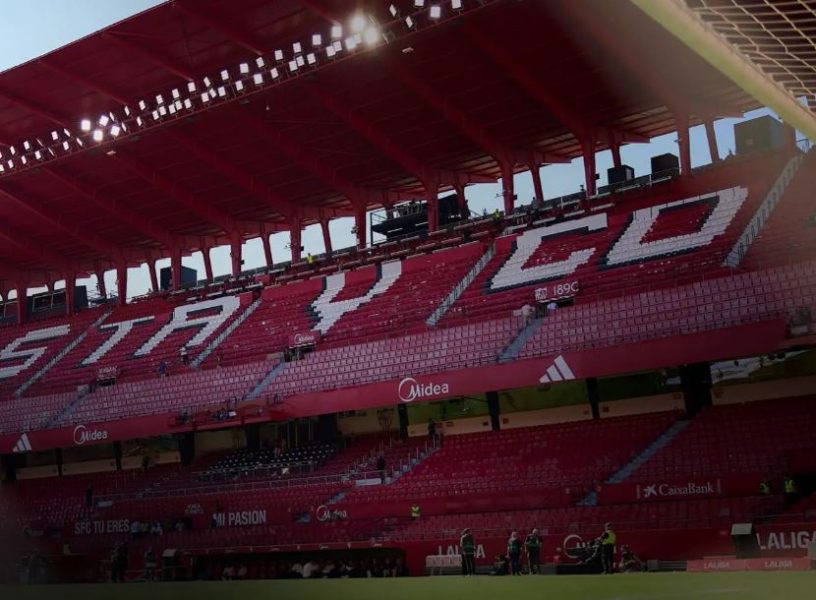 Grada del Estadio Sanchez-Pizjuan