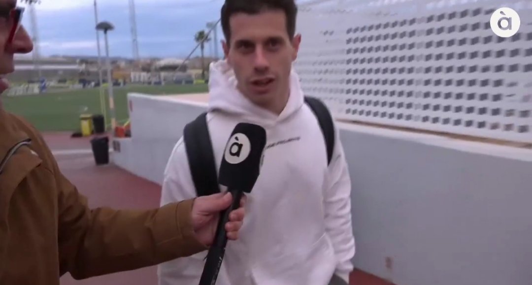 Alfon llegando a Villarreal